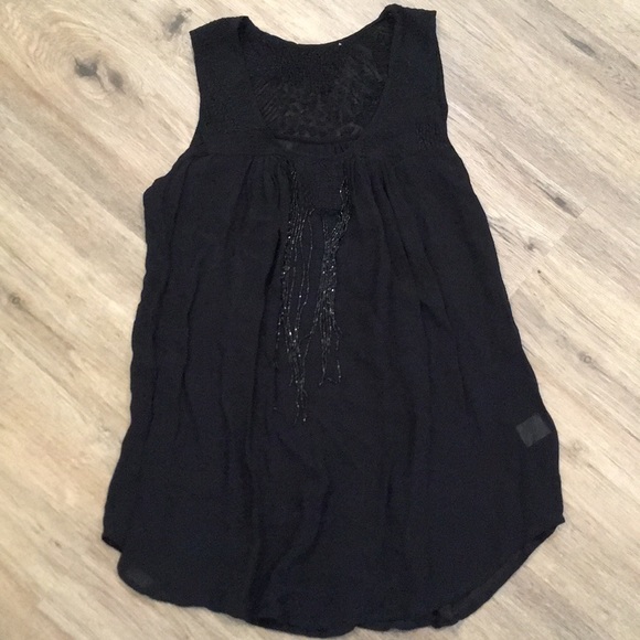 Anthropologie Tops - Sheer Black Top